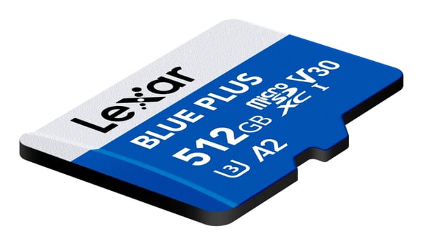 Miniatyrbillede 4 af 4: Lexar BLUE PLUS 512 GB MicroSDXC UHS-I
