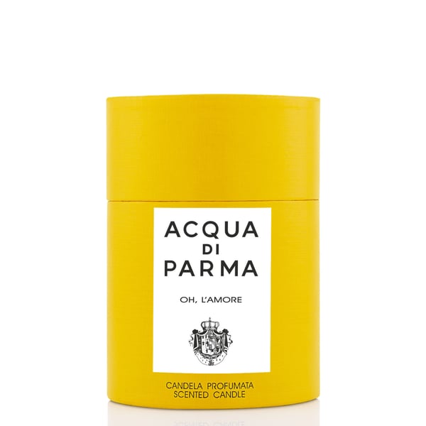 Miniatyrbillede 3 af 4: Acqua di Parma Oh l'Amore vokslys Cylinder Opoponax, Benzoin, Sort peber, Nellike, Tonka bønner Gul 1 stk