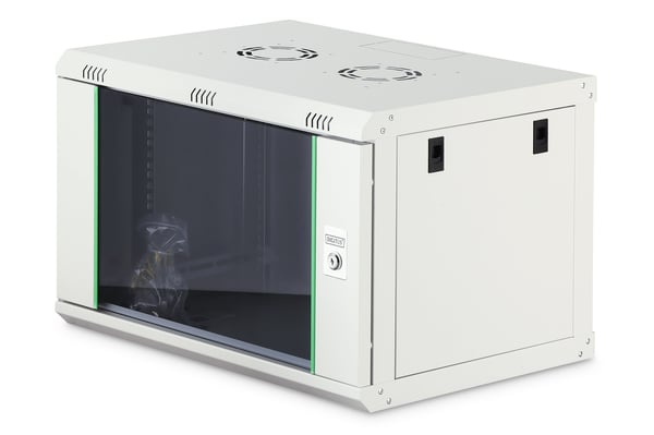 DIGITUS 7HE Väggskåp, Dynamic Basic (RAL 7035)