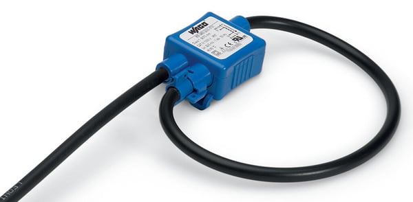 Miniatyrbillede 1 af 2: Wago 855-9450/2000-701 strømtransformer Sort