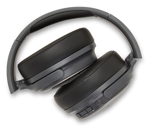 Aiwa HST-250BT/TN hovedtelefoner/headset Kabel & trådløs Opkald/musik Micro-USB Bluetooth Sort