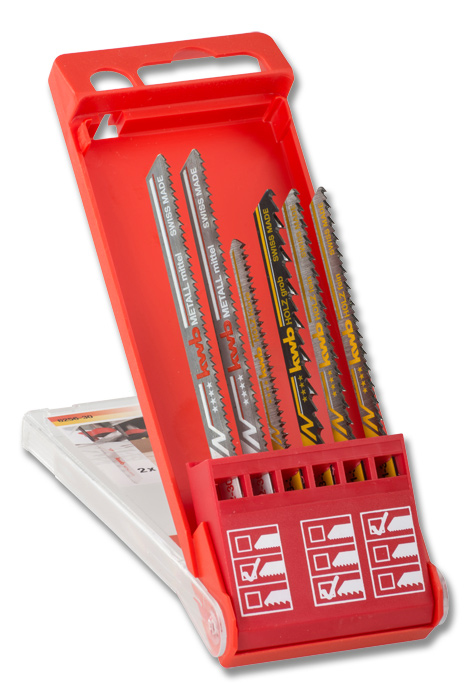 Miniatyrbillede 1 af 2: kwb 625630 stiksav, rullesav & sabelsavklinge Stiksavklinger High Carbon Steel (HCS) 6 stk