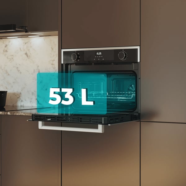 Miniatyrbild 8 av 12: Cecotec 02825 ugnar 53 l 2600 W Rostfritt stål, Svart