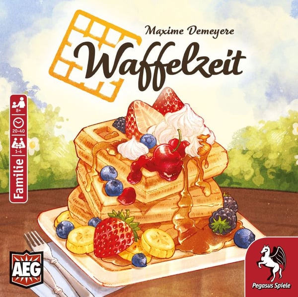 Pegasus Waffelzeit 40 min Brädspel Koka