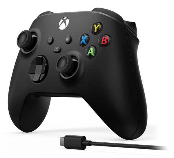 Miniatyrbillede 3 af 4: Microsoft EP2-29944 spil-controller Sort Bluetooth/USB Gamepad Analog/digital Android, PC, Xbox One, Xbox Series S, Xbox Series X, iOS