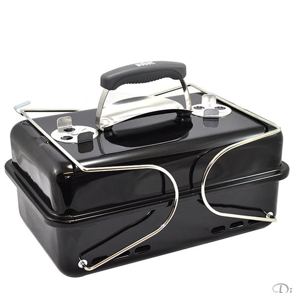 Weber Go-anywhere Grill Bordplade Trækul (brændstof) Sort