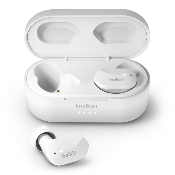 Miniatyrbillede 1 af 8: Belkin AUC001BTWH hovedtelefoner/headset Trådløs I ørerne Musik Micro-USB Bluetooth Hvid