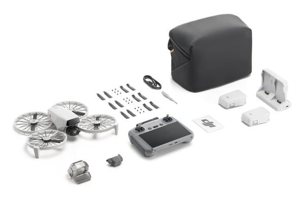 Miniatyrbillede 10 af 10: DJI Flip Fly More Combo RC 2 4 rotorer Quadrokopter 48 MP 3840 x 2160 pixel 3110 mAh Sort, Hvid