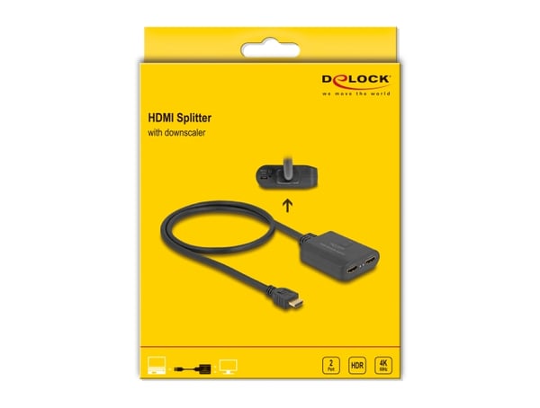 Pikkukuva 3 / 4: DeLOCK 18650 videohaaroitin HDMI