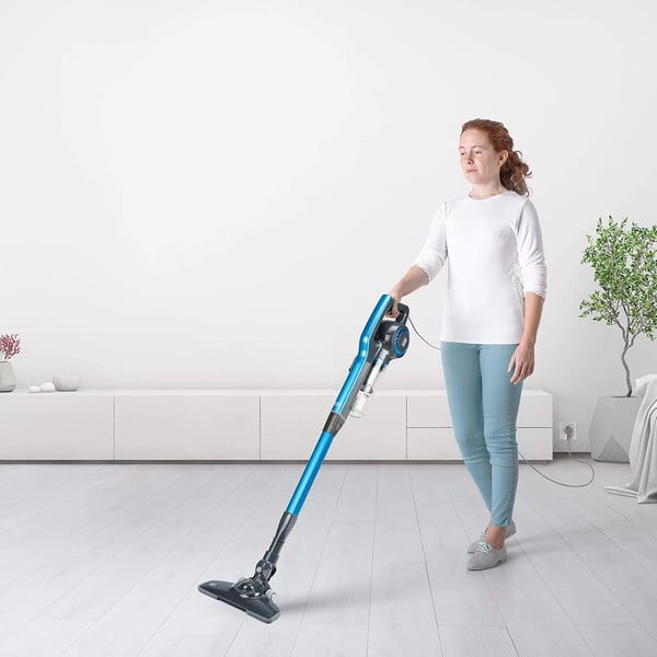 Pikkukuva 7 / 10: Black & Decker BXVMS600E varsi-imuri & sähköharja Sauvaimuri AC Kuiva Sykloninen, EPA Pussiton 0,8 L 600 W Musta, Sininen