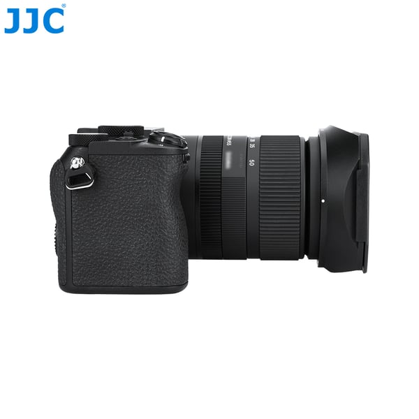 JJC LH-JSM1850 modlysblænder Rund Sort