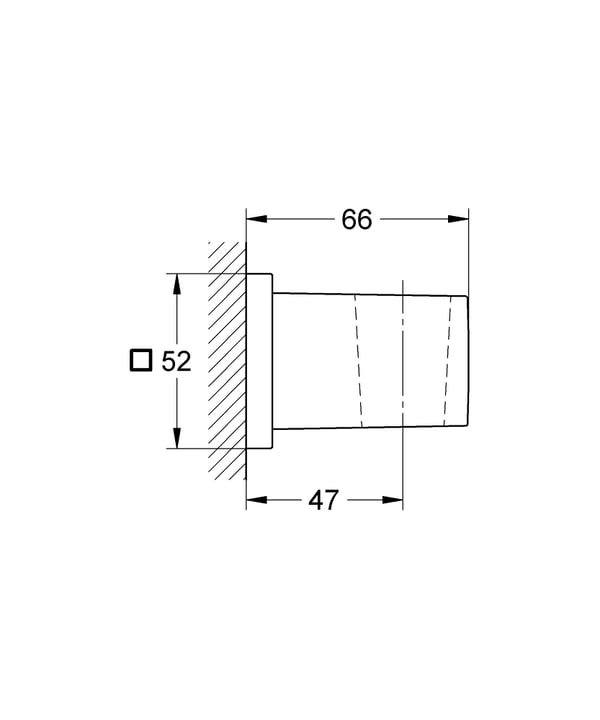 Miniatyrbillede 2 af 2: GROHE Euphoria Cube bruser holder