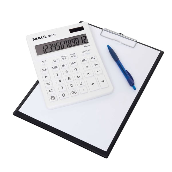 Miniatyrbillede 2 af 7: MAUL 7267002 regnemaskine Desktop Basis Hvid