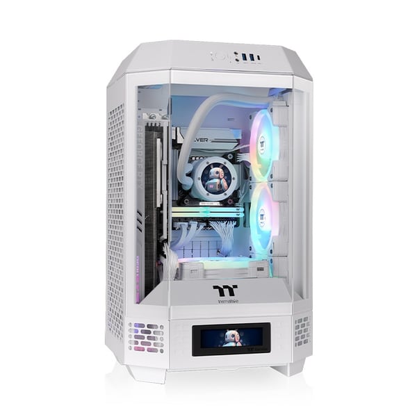 Miniatyrbild 1 av 6: Thermaltake The Tower 250 Snow Mini Tower Vit