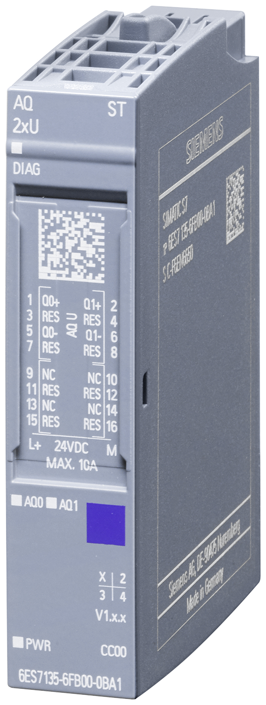 Miniatyrbild 1 av 4: Siemens 6ES7135-6FB00-0BA1 digitala & analoga I/O-moduler Analog