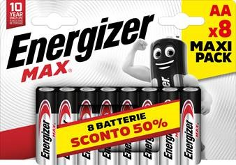 Energizer MAX AA Engangsbatteri Alkaline