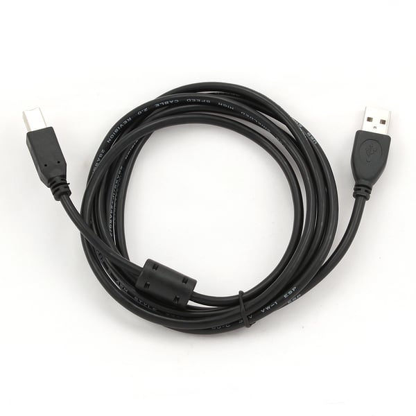 Cablexpert CCFB-USB2-AMBM-1.5M USB-kabel 1,5 m USB A USB B Sort