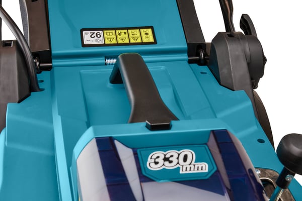 Makita DLM330RT gräsklippare Handgräsklippare Batteri Svart, Blå