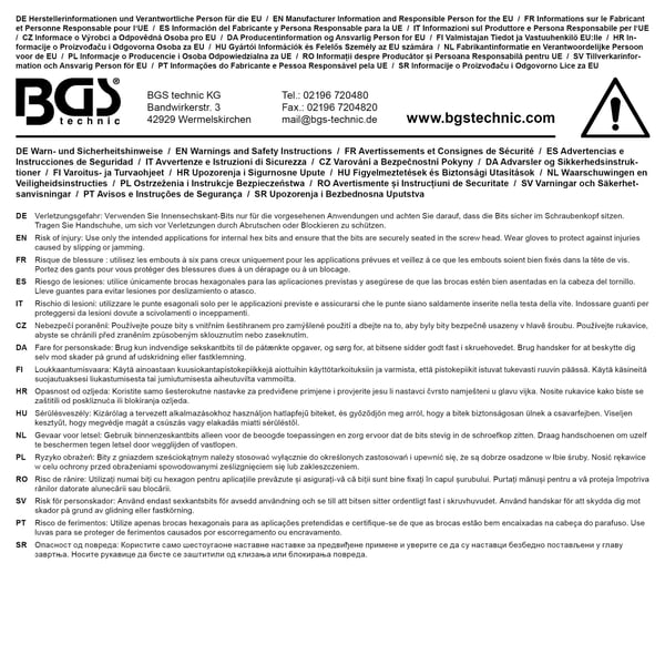 BGS technic Bit Socket