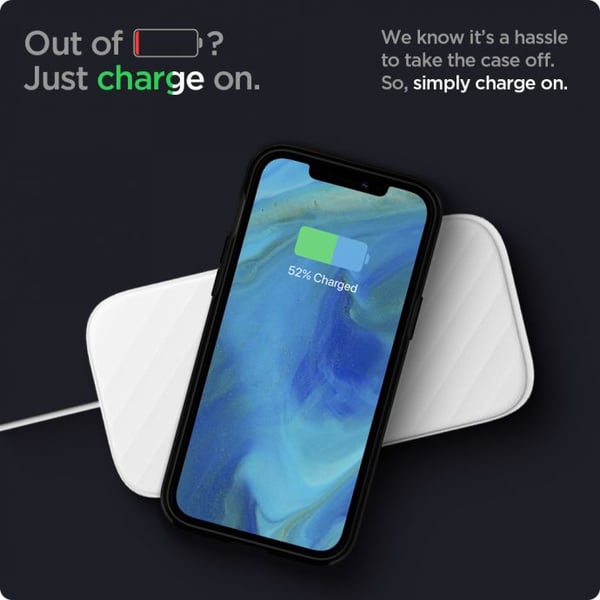 Spigen ACS01711 mobiltelefonfodral 15,5 cm (6.1") Mobilskal Svart