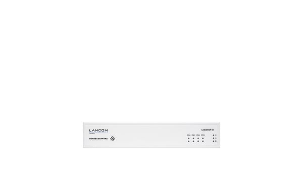 LANCOM R&S Unified Firewall UF-60 firewall (hardware) Desktop 3,5 Gbit/sek.