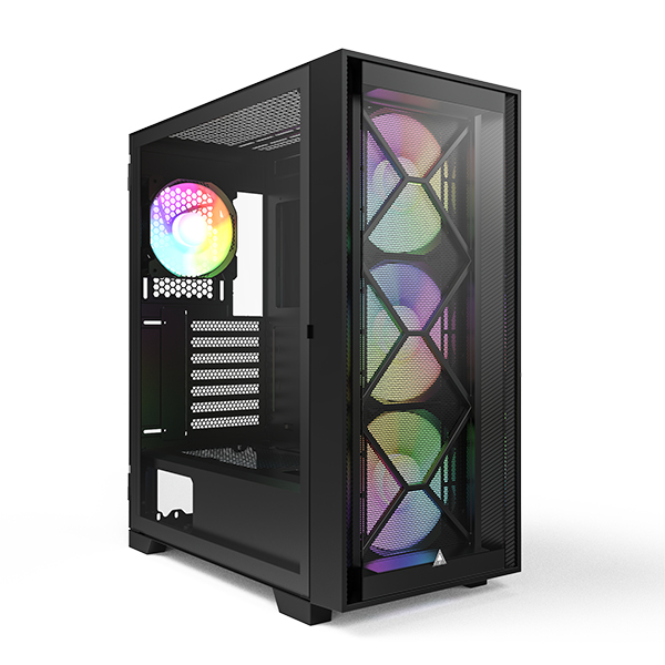 Miniatyrbillede 1 af 8: Montech AIR 1000 PREMIUM Midi Tower Sort