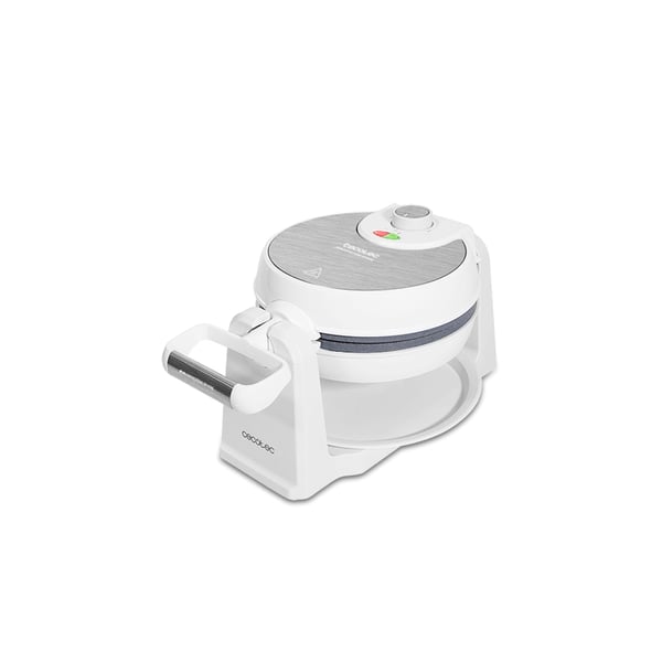 Miniatyrbillede 1 af 7: Cecotec 08007 vaffeljern 4 vaffel/vafler 1000 W Hvid