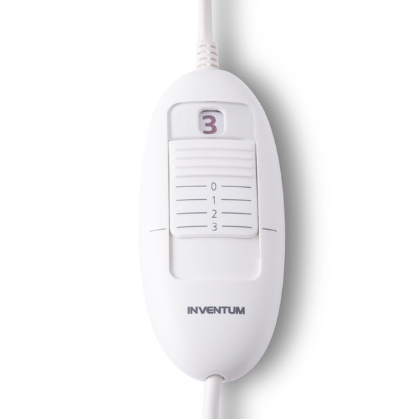 Miniatyrbillede 3 af 3: Inventum HN131MW varmelagen og -pude Elektrisk sengevarmer 50 W Blå, Hvid Fleece