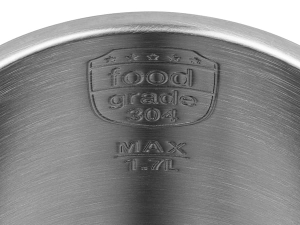 Lafe LAFCZA47290 elkedel 1,7 L 2200 W Sort, Rustfrit stål