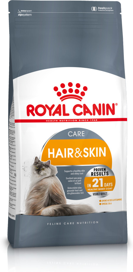 Miniatyrbillede 1 af 3: Royal Canin Hair & Skin Care tørfoder til kat 2 kg Voksen