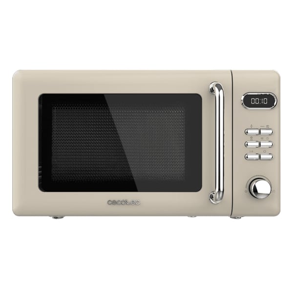 Miniatyrbild 1 av 6: Cecotec 01714 mikrovågsugn Beige Grillmikrovågsugn Bänkdiskmaskin 20 l 700 W