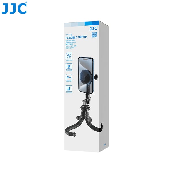 JJC TP-FT2 kamerastativ Digital-/filmkameraer 3 ben Sort