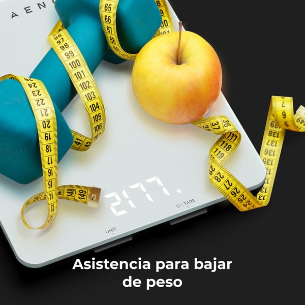 Miniatyrbild 10 av 13: AENO smart kitchen scaleMin/Max load: 2g/8kgDimensions: 190*165*18mmBluetooth version: 4.2PID: wuimqx21