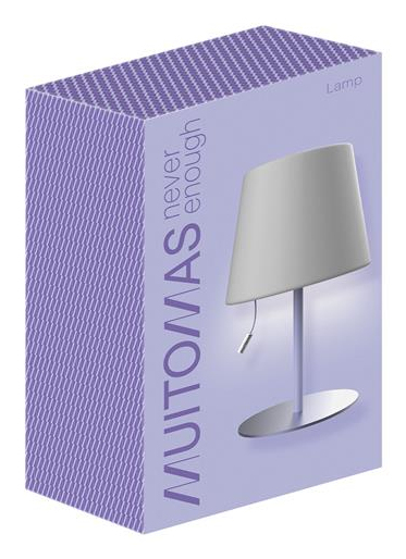 Miniatyrbillede 2 af 3: Muitomas DREAMLAMPVL bordlampe Hvid, Violet