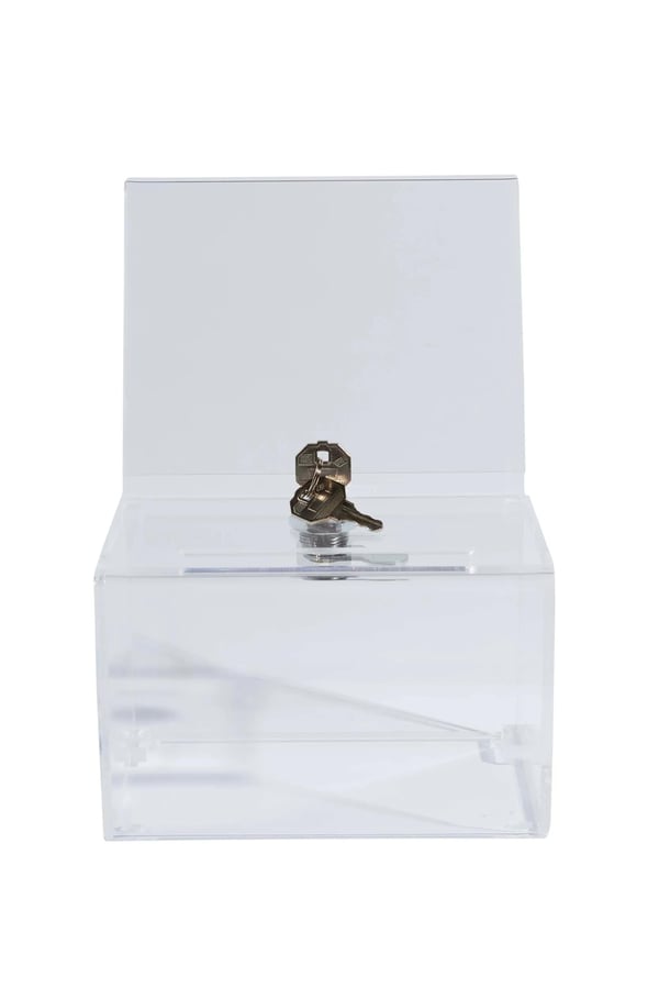 Miniatyrbillede 3 af 7: Exacompta 89358D skilteholder & informationsstativ A6 Akryl, Polymethylmethacrylat (PMMA) Transparent