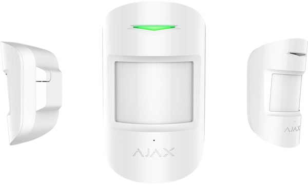 Ajax CombiProtect Passiv infrarød (PIR) sensor Trådløs Væg Hvid