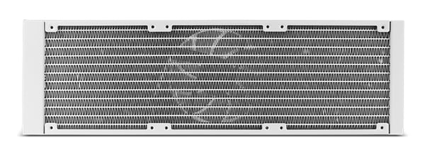 NOX Hummer M-360 LCD White Processor Alt-i-en væskekøler 12 cm Hvid 1 stk