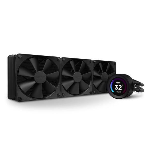 NZXT Kraken Elite 360 Processor Allt-i-ett vätskekylare 12 cm Svart 1 styck