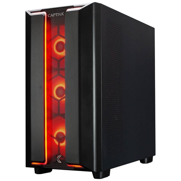 Miniatyrbillede 3 af 18: CAPTIVA PC Ultimate Gaming R90-672 (Ryzen 9 9900X/RTX5090 32GB GDDR7/SSD 2TB/32GB/WLAN/w/o OS) AMD Ryzen™ 9 DDR5-SDRAM NVIDIA GeForce RTX 5090 Sort