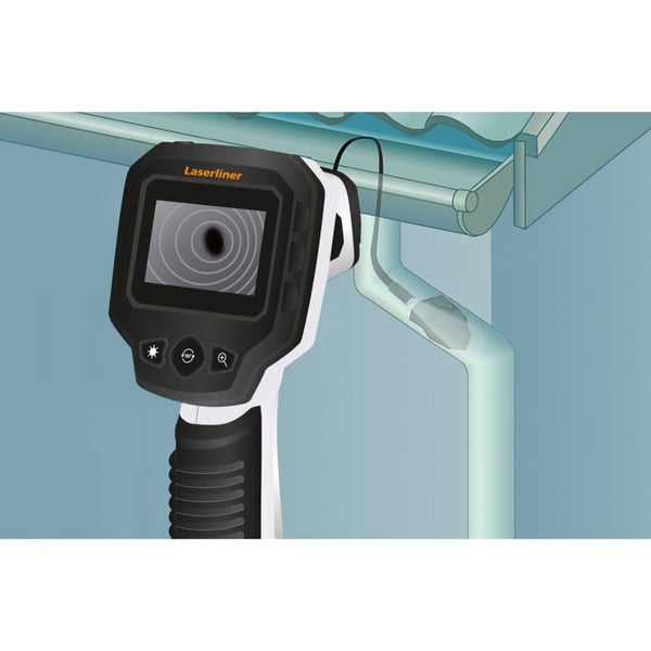 Miniatyrbild 5 av 7: Laserliner VideoScope One inspektionskamera för industribruk 9 mm
