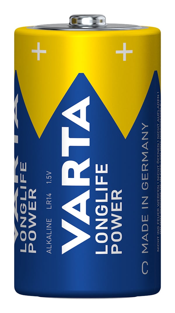 1x2 Varta Longlife Power Baby C LR14