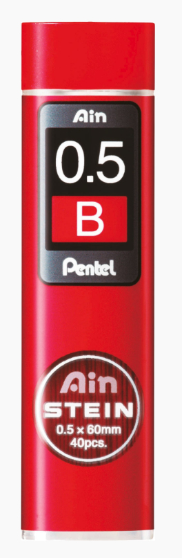 Pentel C275-BO genopfyldelig pen Fin Grå 40 stk