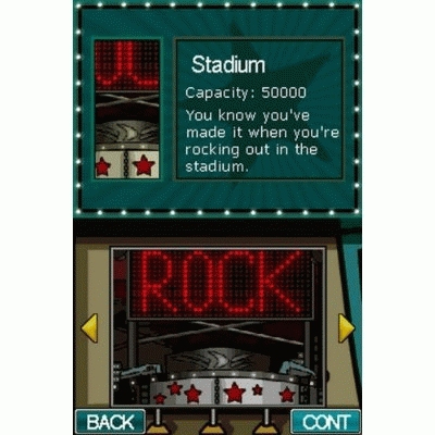 Konami Rock Revolution, Nintendo DS Tysk