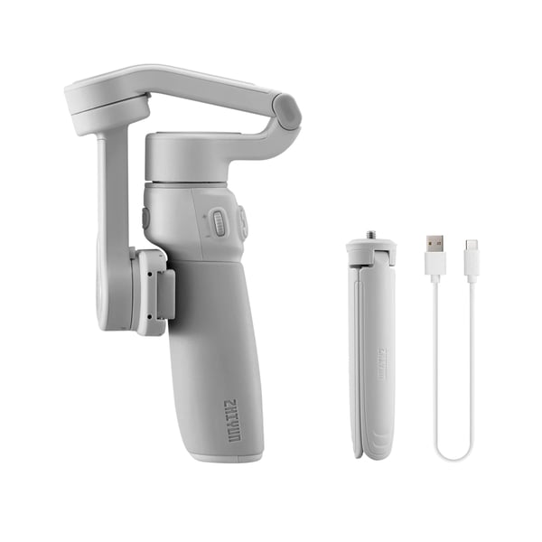 Miniatyrbillede 1 af 5: Zhiyun Tech SMOOTH Q4 Smartphone kamera stabilisator Hvid, Grå