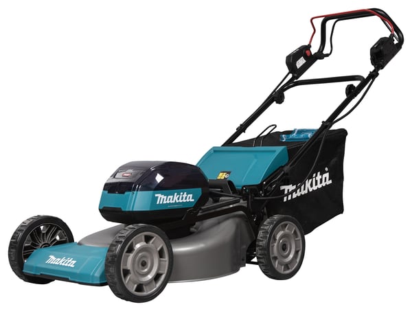 Makita LM002G gräsklippare Handgräsklippare Batteri Svart, Blå