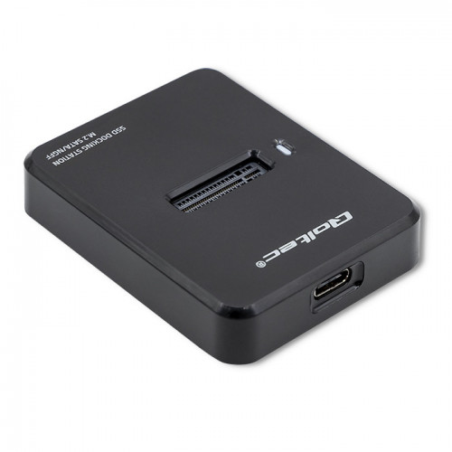 Miniatyrbild 1 av 9: Qoltec 50314 Hölje för lagringsenheter SSD-inkapsling Svart M.2