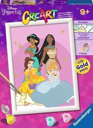 Miniatyrbillede 1 af 8: Ravensburger CreArt - MNZ - Disney Princesses