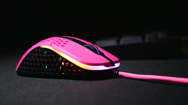 Miniatyrbillede 20 af 22: CHERRY XTRFY M4 RGB mus Spil Højre hånd USB Type-A Optisk 16000 dpi
