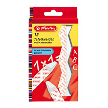 Herlitz 08648107 tavelkritor Vit 12 styck