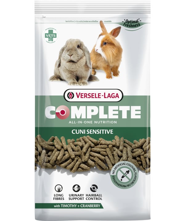 Miniatyrbillede 1 af 2: Versele-Laga Cuni Sensitive Complete Snack 1,75 kg Kanin
